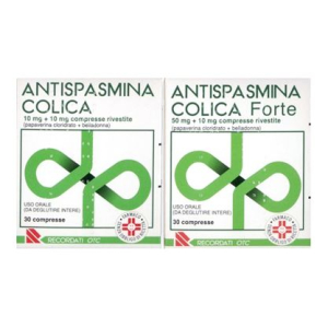 ANTISPASMINA COLICA 10 MG + 10 MG COMPRESSE RIVESTITE 30 COMPRESSE