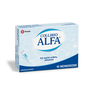 COLLIRIO ALFA DEC 0,8 MG/ML COLLIRIO, SOLUZIONE  10 CONTENITORI MONODOSE 0,3 ML