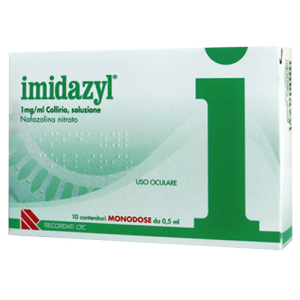 IMIDAZYL 1 MG/ML COLLIRIO SOLUZIONE 10 CONTENITORI MONODOSE 0,5 ML