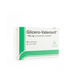 GLICEROVALEROVIT 100 MG COMPRESSA RIVESTITA BLISTER 50 COMPRESSE RIVESTITE