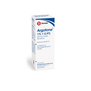 ARGOTONE 1% + 0,9% GOCCE NASALI 1 FLACONE DA 20 ML