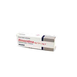 RINOCIDINA 7,5 MG + 3 MG GOCCE NASALI, SOLUZIONE 1 FLACONE DA 15 ML