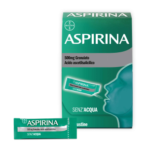 ASPIRINA 500 MG GRANULATO 10 BUSTINE