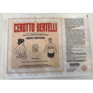 CEROTTO BERTELLI 368,6 MG CEROTTO MEDICATO 1 CEROTTO 16 X 24 CM