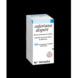 VALERIANA DISPERT 45 MG 100 COMPRESSE RIVESTITE PER USO ORALE DA 45 MG