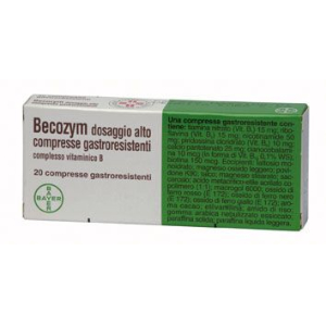 BECOZYM COMPRESSE GASTRORESISTENTI 20 COMPRESSE