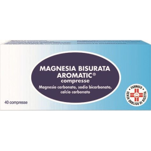 MAGNESIA BISURATA AROM PASTIGLIE 40 PASTIGLIE