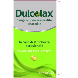 DULCOLAX 5 MG COMPRESSE RIVESTITE 20 COMPRESSE RIVESTITE IN BLISTER PVC-PVDC/AL