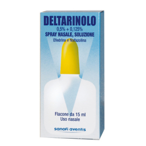 DELTARINOLO 0,5% + 0,125% SPRAY NASALE, SOLUZIONE FLACONE 15 ML