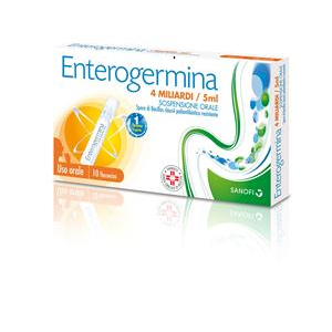 ENTEROGERMINA 4 MILIARDI/5 ML SOSPENSIONE ORALE 10 FLACONCINI