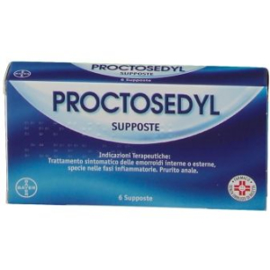 PROCTOSEDYL SUPPOSTE 6 SUPPOSTE