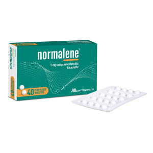 NORMALENE 5 MG COMPRESSE RIVESTITE 40 COMPRESSE IN BLISTER PVC/AL