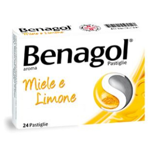 BENAGOL PASTIGLIE GUSTO MIELE E LIMONE 24 PASTIGLIE