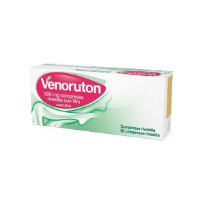 VENORUTON 500 MG COMPRESSE RIVESTITE CON FILM 30 COMPRESSE