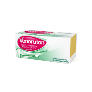 VENORUTON 500 MG COMPRESSE RIVESTITE CON FILM 60 COMPRESSE IN BLISTER PVC/AL