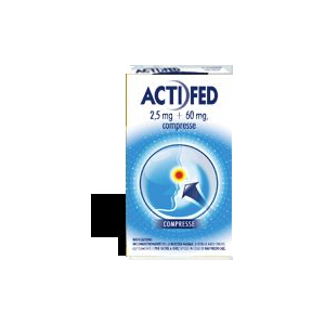 ACTIFED 2,5 MG + 60 MG COMPRESSE 12 COMPRESSE