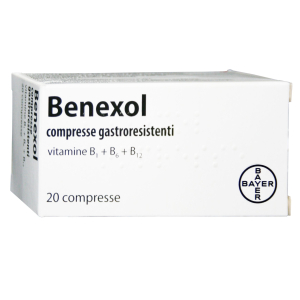 BENEXOL COMPRESSE GASTRORESISTENTI, 20 COMPRESSE IN FLACONE HDPE