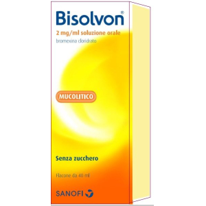 BISOLVON 2 MG/ML SOLUZIONE ORALE FLACONE 40 ML