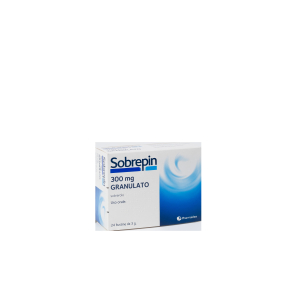 SOBREPIN GRANULATO 300 MG GRANULATO PER SOLUZIONE ORALE 24 BUSTINE