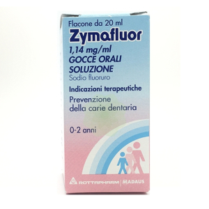 ZYMAFLUOR 1,14 MG/ML GOCCE ORALI, SOLUZIONE 1 FLACONE 20 ML