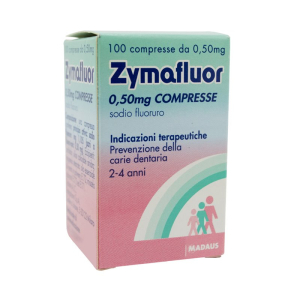 ZYMAFLUOR 0,50 MG COMPRESSE 100 COMPRESSE