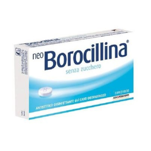 NEOBOROCILLINA 1,2 MG + 20 MG PASTIGLIE SENZA ZUCCHERO 16 PASTIGLIE IN BLISTER PVC-PE-PVDC/AL