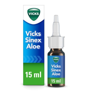 VICKS SINEX ALOE ALOE 0,05% SOLUZIONE DA NEBULIZZARE FLACONE NEBULIZZATORE 15 ML