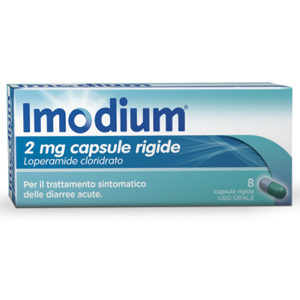 IMODIUM 2 MG CAPSULE RIGIDE 8 CAPSULE