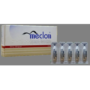 MECLON 100 MG + 500 MG OVULI 10 OVULI