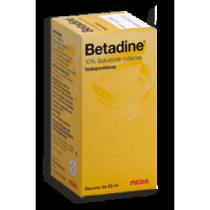 BETADINE 10% SOLUZIONE CUTANEA 1 FLACONE 50 ML