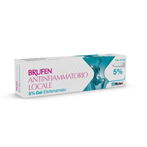 BRUFEN ANTINFIAMMAT 5% GEL TUBO 40 G