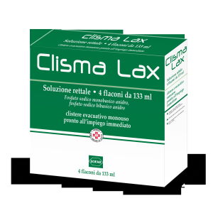 CLISMALAX SOLUZIONE RETTALE 4 FLACONI DA 133 ML