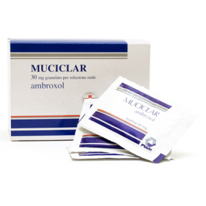 MUCICLAR 30 MG GRANULATO PER SOLUZIONE ORALE 30 BUSTINE