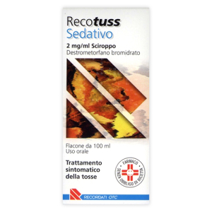 RECOTUSS SEDATIVO 2 MG/ML SCIROPPO 1 FLACONE DA 100 ML