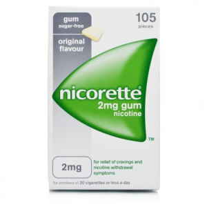 NICORETTE 2 MG GOMME DA MASTICARE MEDICATE 105 GOMME