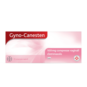 GYNOCANESTEN 100 MG COMPRESSE VAGINALI 12 COMPRESSE VAGINALI