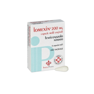 LOMEXIN 200 MG CAPSULE MOLLI VAGINALI 6 CAPSULE