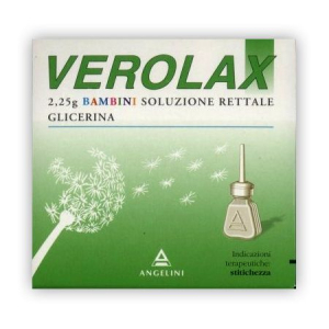 VEROLAX 3 G BAMBINI SOLUZIONE RETTALE 6 CONTENITORI MONODOSE