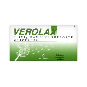 VEROLAX 1,375 G BAMBINI SUPPOSTE 18 SUPPOSTE