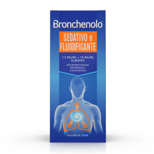 BRONCHENOLO SED FLUI 1,5 MG/ML + 10 MG/ML SCIROPPO  FLACONE 150 ML