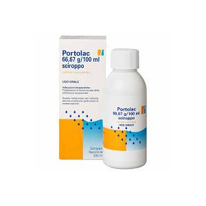 PORTOLAC 66,67 G/100 ML SCIROPPO 1 FLACONE 200 ML