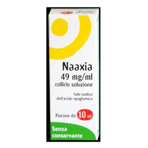 NAAXIA 49 MG/ML COLLIRIO, SOLUZIONE FLACONE 10 ML