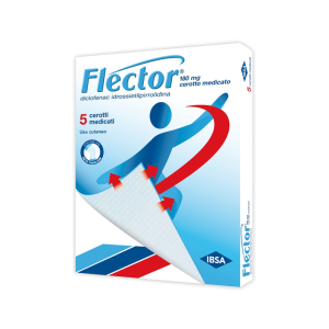 FLECTOR 180 MG CEROTTO MEDICATO 5 CEROTTI MEDICATI