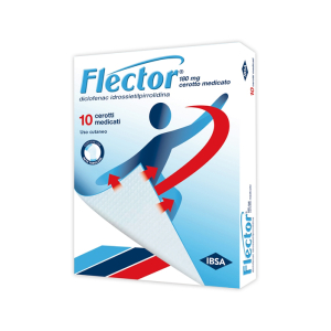 FLECTOR 180 MG CEROTTO MEDICATO 10 CEROTTI MEDICATI