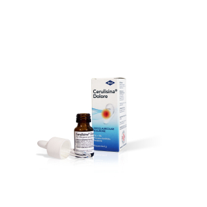 CERULISINA DOLORE 1% + 5%  GOCCE AURICOLARI, SOLUZIONE 1 FLACONE CONTAGOCCE 10 ML