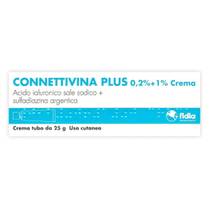 CONNETTIVINA PLUS 0,2% + 1% CREMA TUBO 25 G