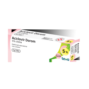 ACICLOVIR DOROM 5% CREMA TUBO 3 G