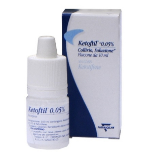 KETOFTIL 0,05% COLLIRIO, SOLUZIONE FLACONE DA 10 ML