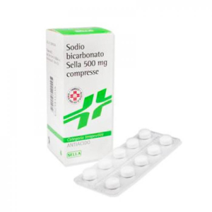 SODIO BICARB 500 MG COMPRESSE 50 COMPRESSE