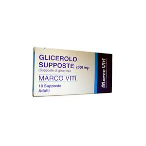 GLICEROLO MV ADULTI 2,250 G SUPPOSTE 18 SUPPOSTE